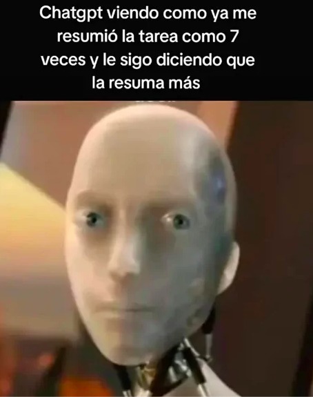 pobre chat gpt leyendo las pndejadas de todos :"V - meme