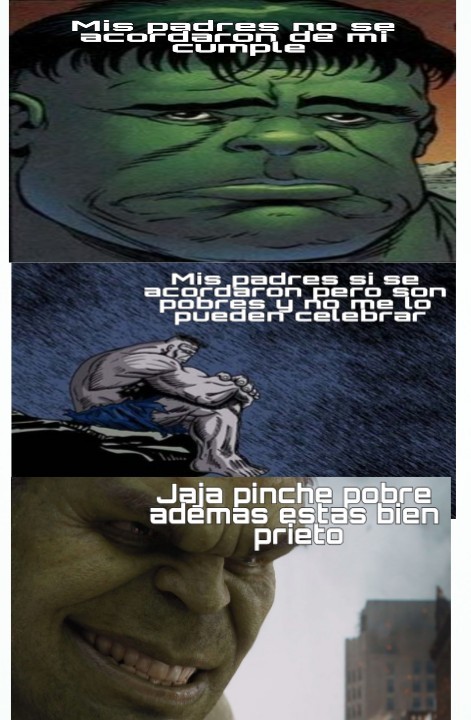 El hulk - meme