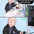 Meme de humor negro y bad bunny