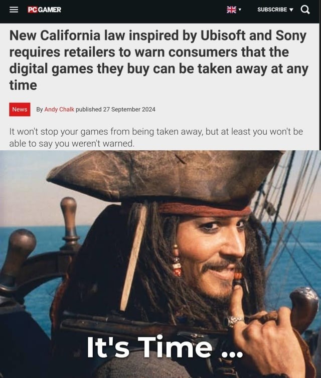 It's time - meme