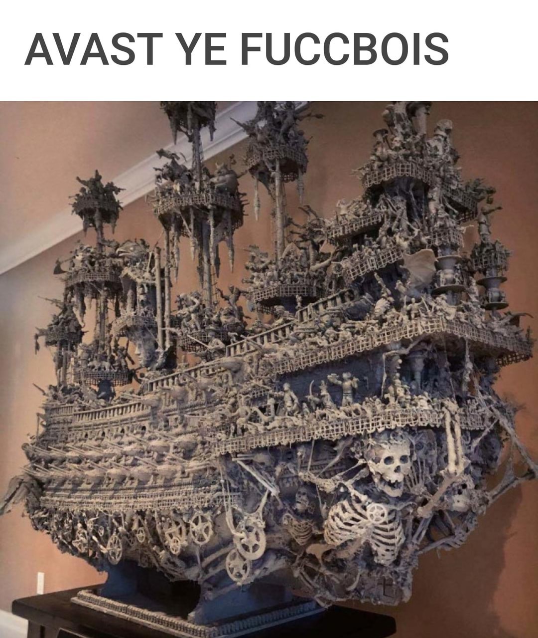 Spooky Ship for Spooktober - meme