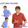 Don't want to be accused of war crimes? Win the war!