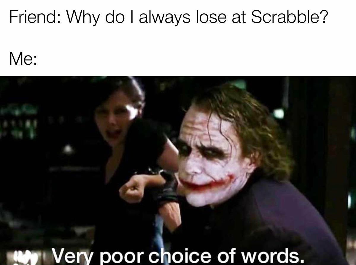 Scrabble - meme