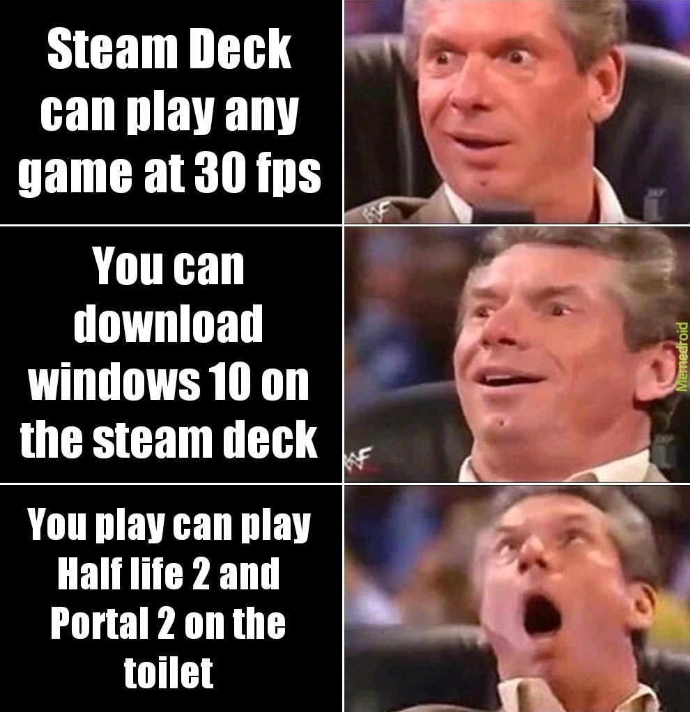 Steam Deck Meme By Memesworld123 :) Memedroid, 44% OFF