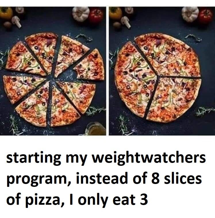Weightwatchers program - meme