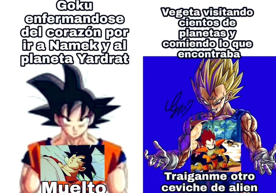 Goku malandro - meme