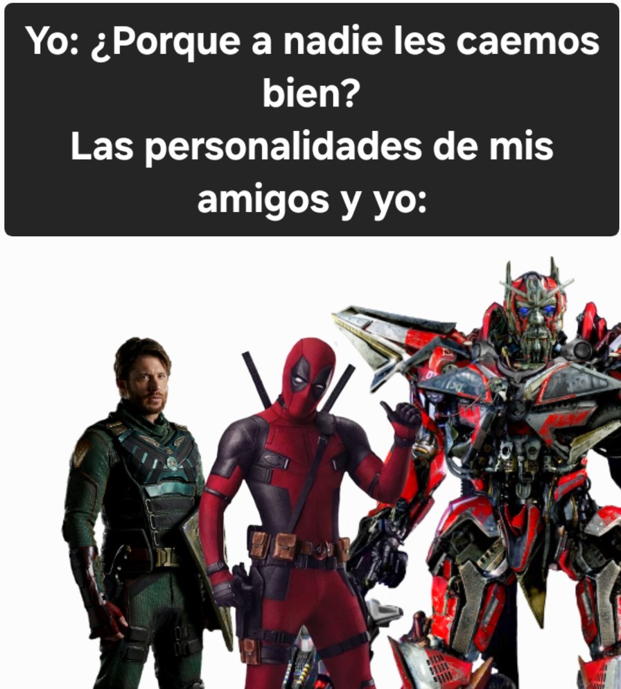Yo soy un poco de ambos - meme