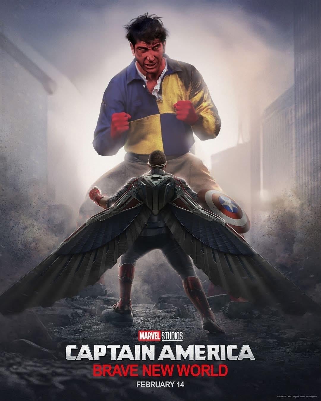 Captain America brave new world - meme