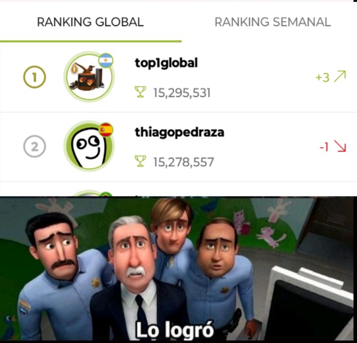Haber en cuanto tiempo lo banean - meme