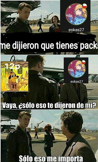 Packs* - meme