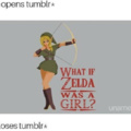 What if Zelda was a girl?