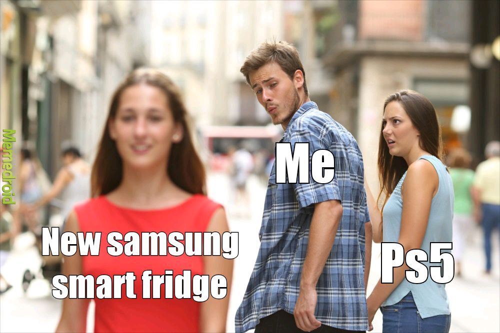 Samsung smart fridge - meme