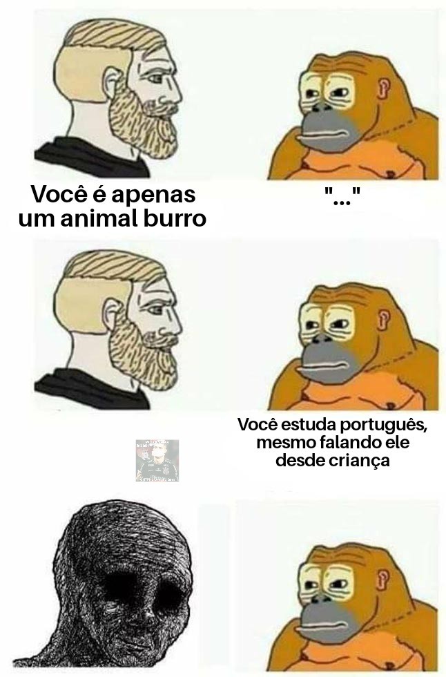 Se a sua inspiração acabar, o chad irá te ajudar - Meme by GH7PHJPA :)  Memedroid