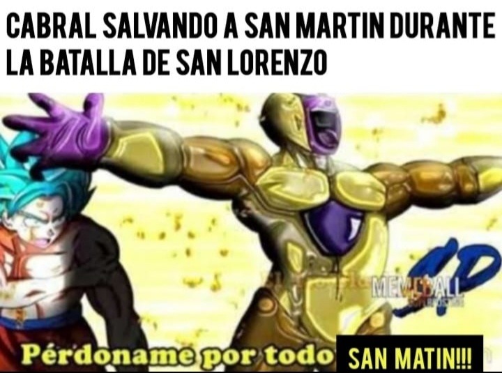 Añadan a san martin al sparkin cero - meme
