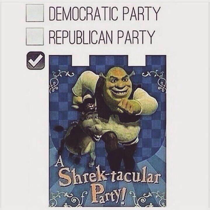 A Shrek-tactular Party! - meme