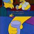 Feel the burn Mr. Burns