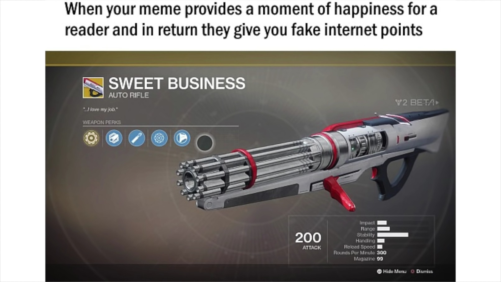 Sweet business - meme