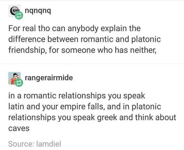 Romantic - meme