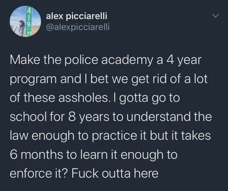 Police academy - meme