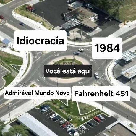 Brasil é o cruzamento desses 4 - meme