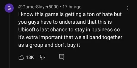 Ubisoft's last chance to stay in business? Yeah, right... - meme