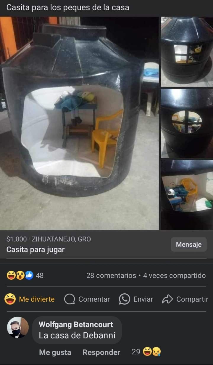 La casa de Debanhi xd - meme