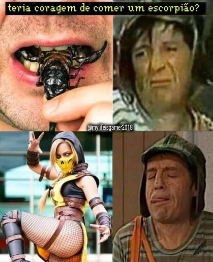 Escorpião - meme