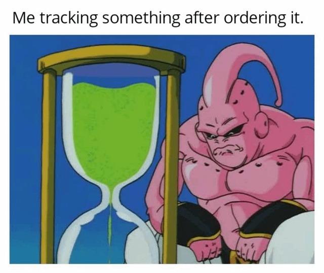 me vs the tracking number - meme