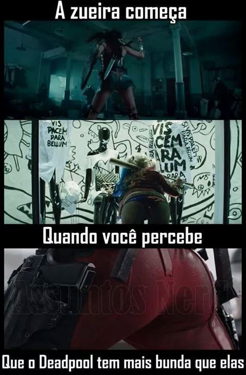 Deadpool e totoso - meme