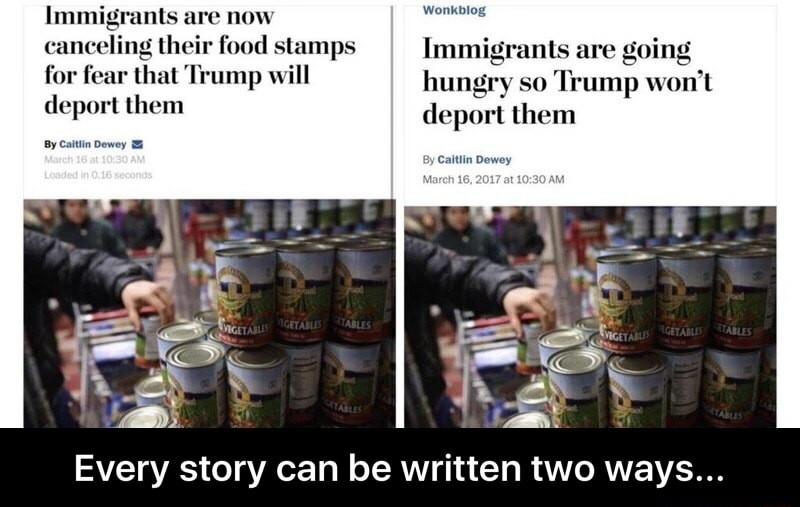 Daddy Trump can starve me - meme