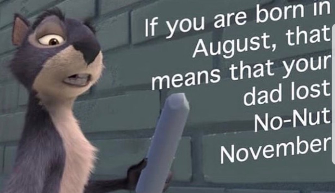 And if you're born in October you're a Valentine's day accident - meme