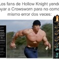 Contexto: Hollow Knight no logró llegar a la meta de recaudaciones y nos quedamos sin cosas interesantes. No cometeremos el mismo error.