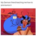 My German friend teaching me how to pronounce ö