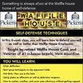 Waffle House of Self-Defense
