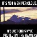 Chris Kyle = le tireur d'élite américain (americain sniper si tu veux)