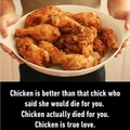 Love for chicken!!