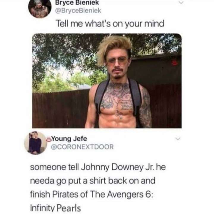 Avengers of the Caribbean - meme