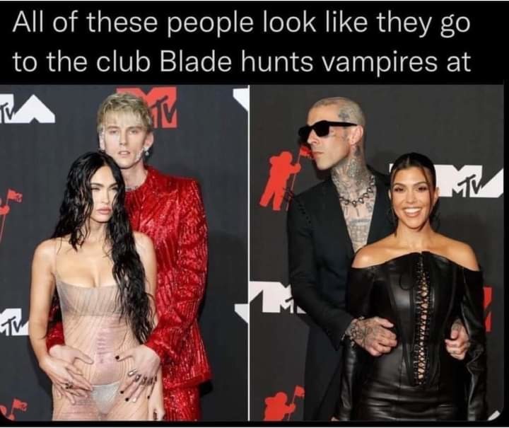 Wym... They are the vampires - meme