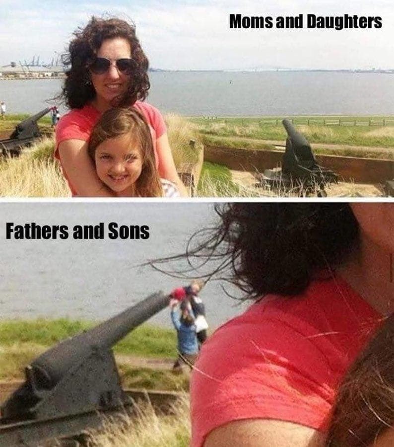 only dads can - meme