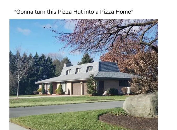 PIZZA HOME!!! - meme