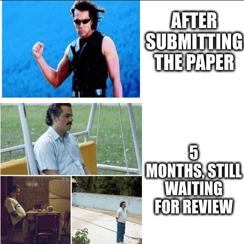 Waiting for review - meme