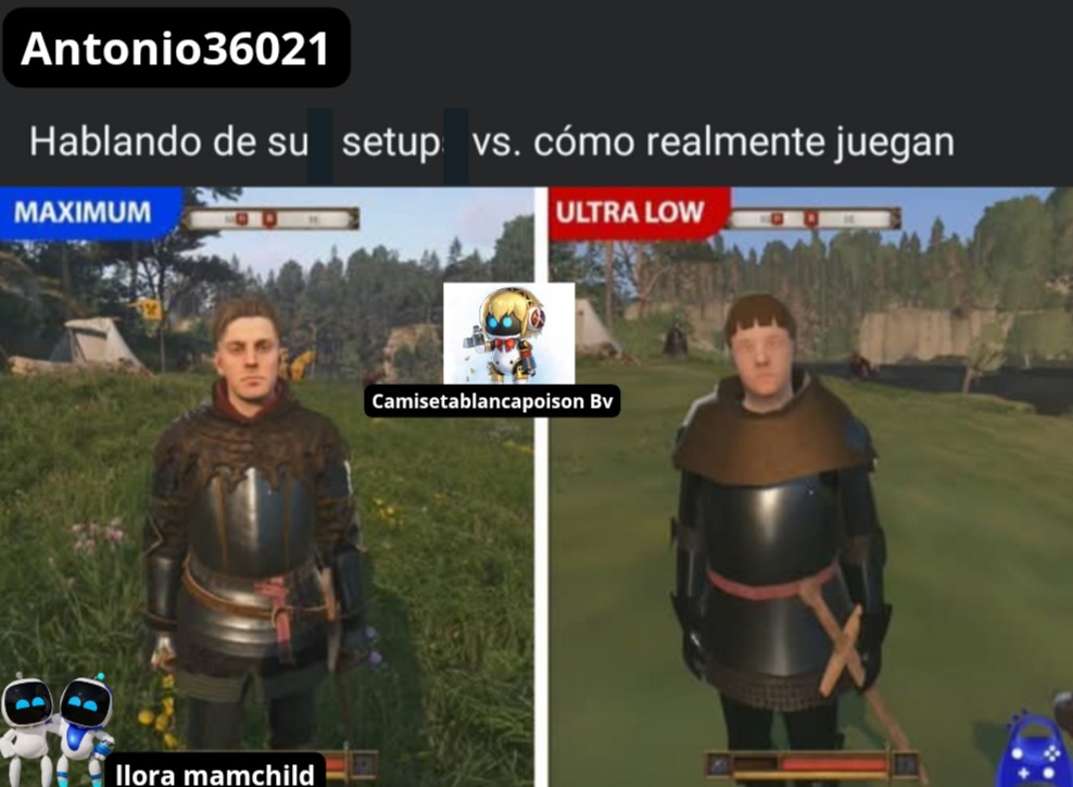 A lloran manchild - meme