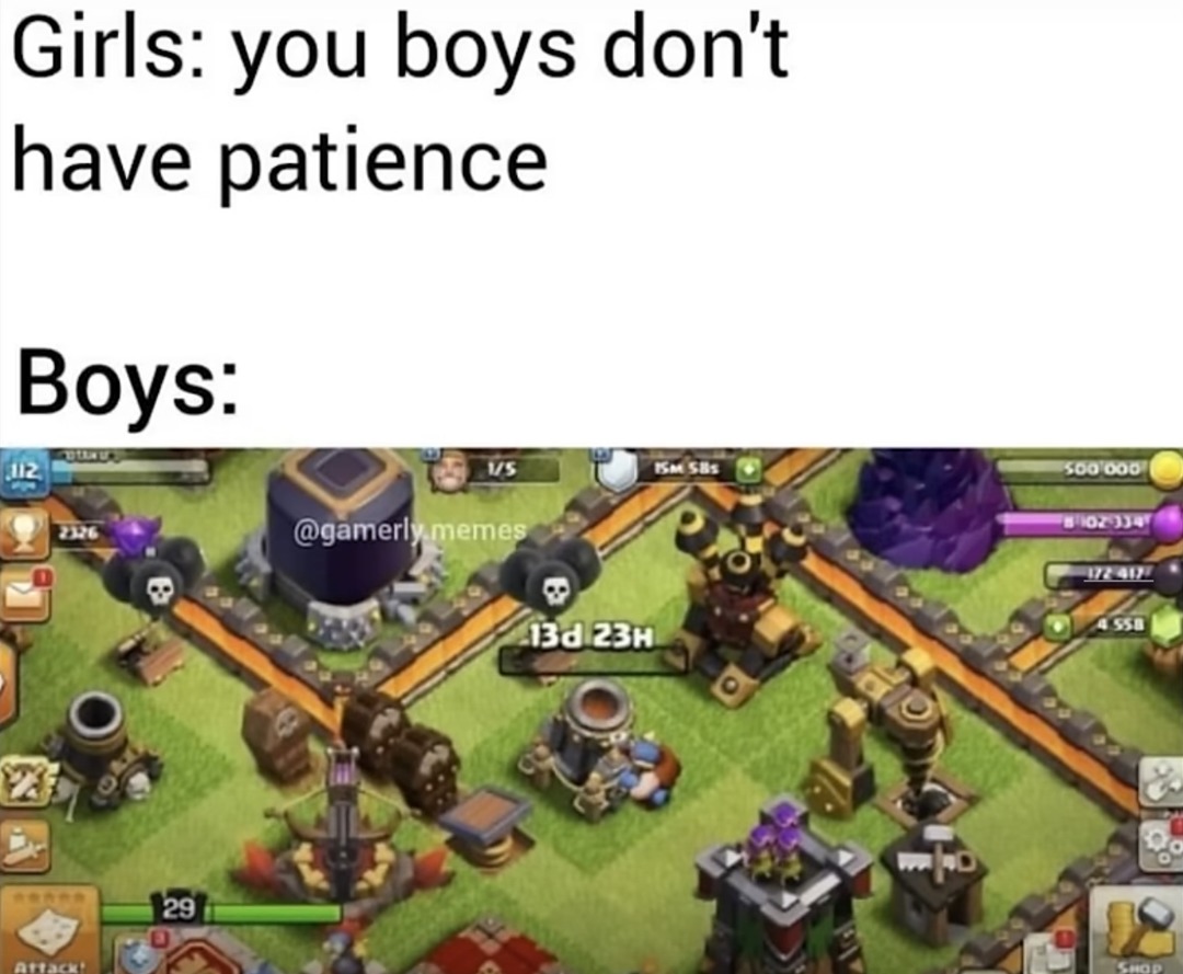 CLASH OF CLANS - meme