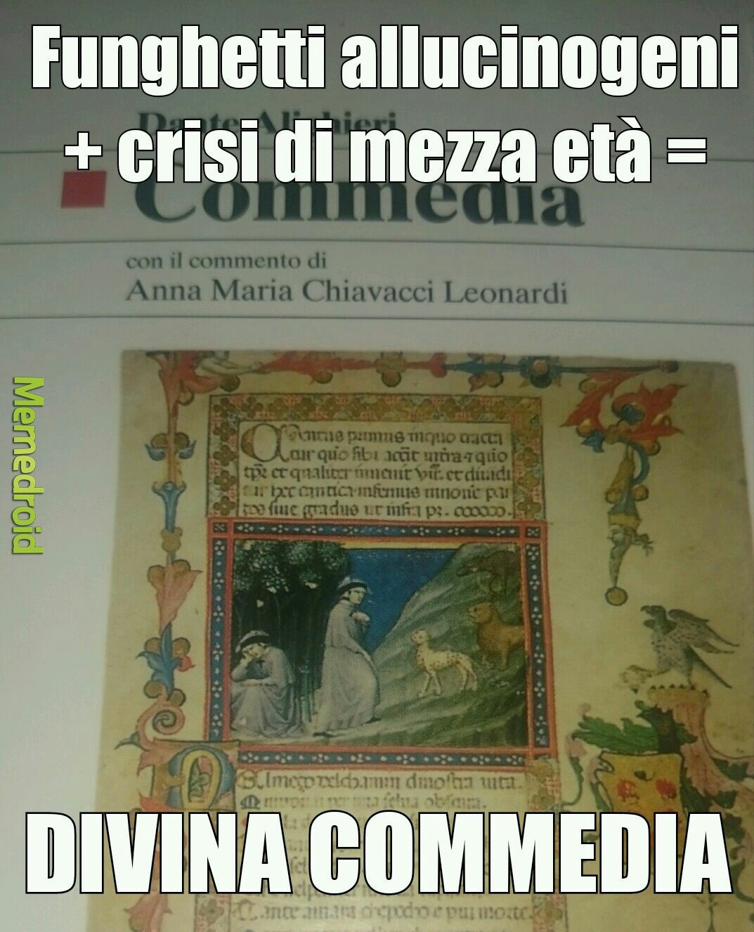 La "Divina" Commedia - meme