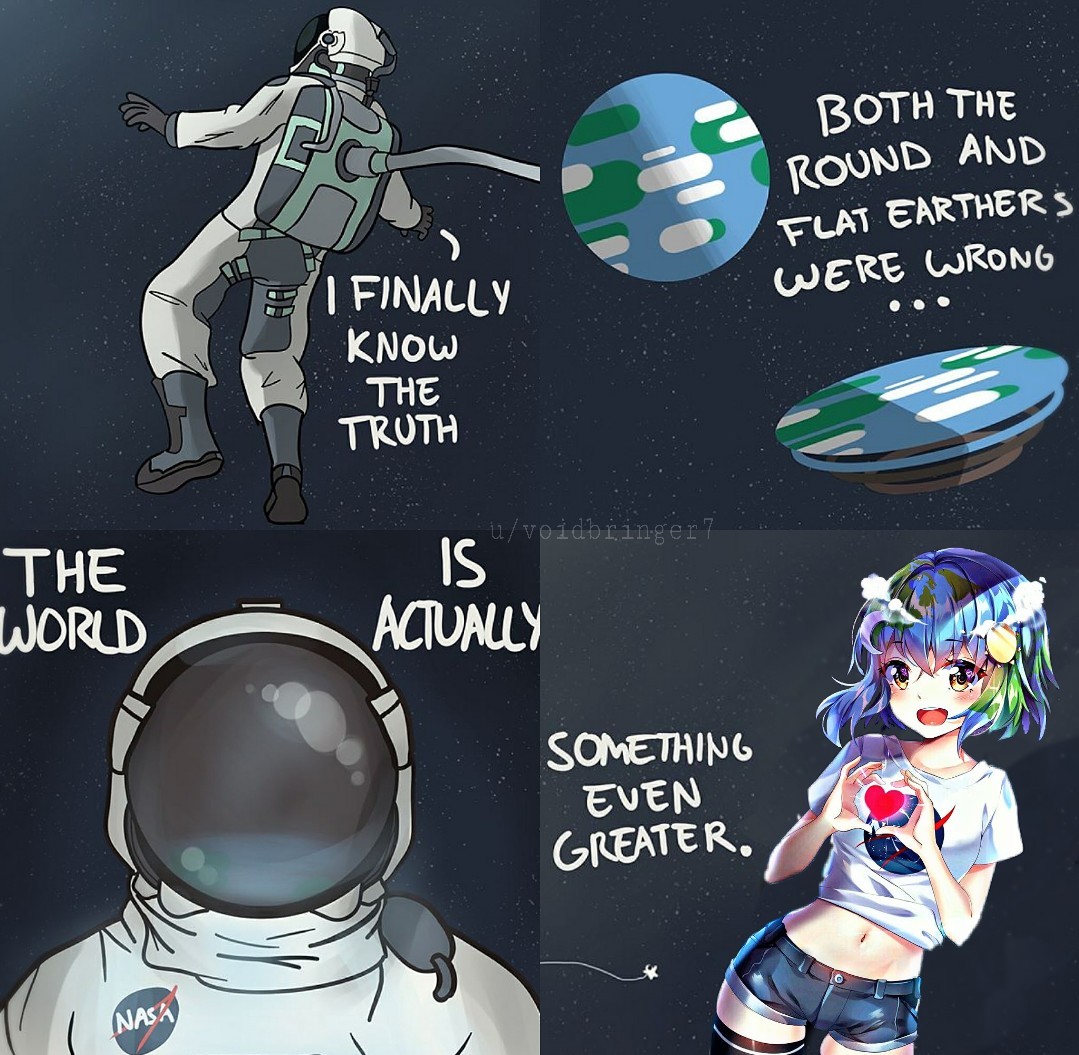 Earth chan - meme