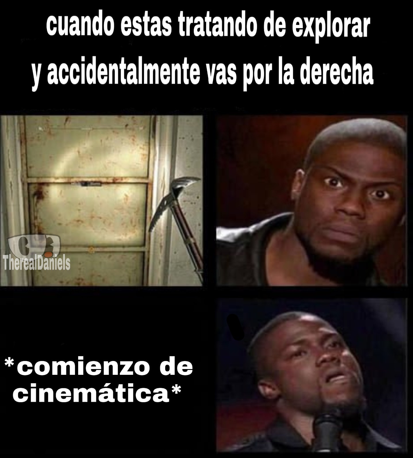 Cinemáticas cagonas - meme
