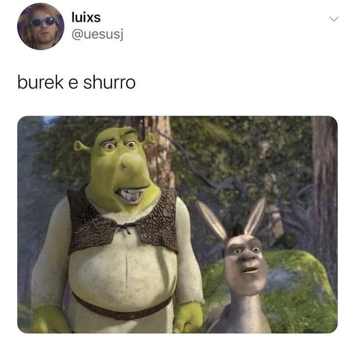 Burek e Shurro - meme