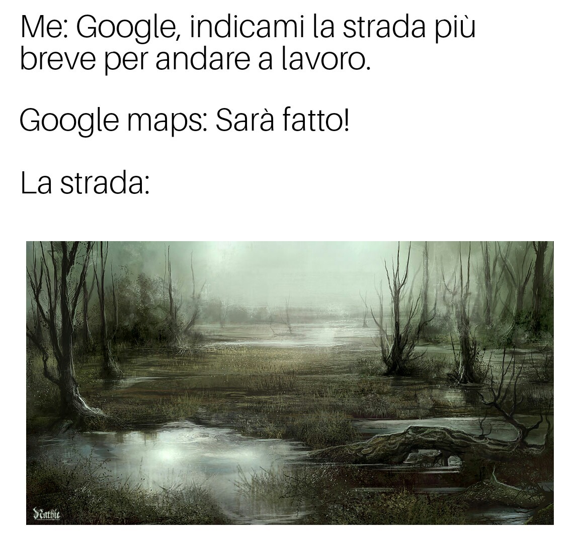 Google maps - meme