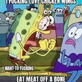 Chicken wings are shit