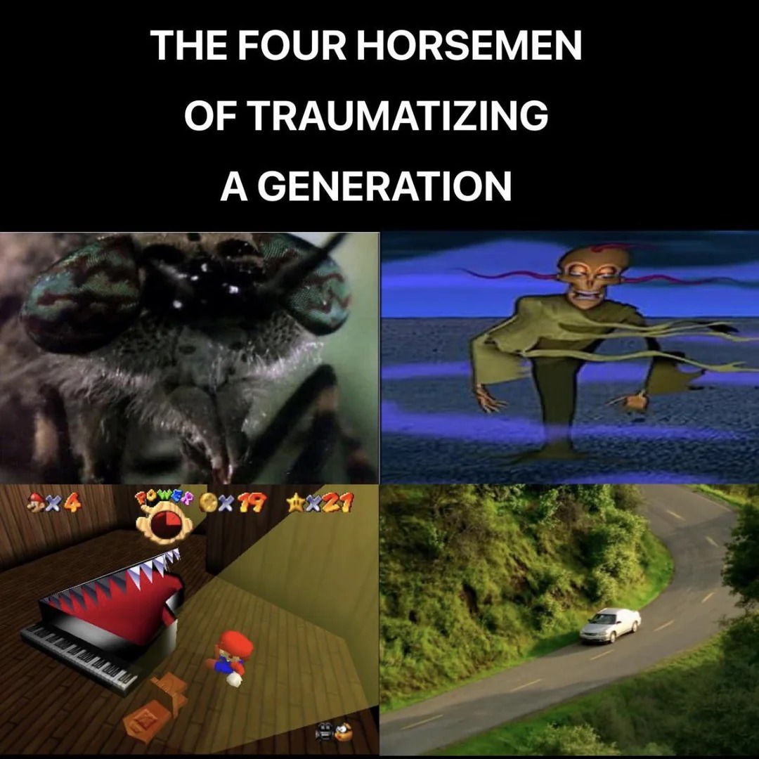 The 4 darkest horsemen - meme